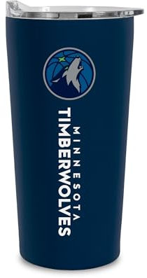 Rico Industries NBA Basketball Minnesota Timberwolves Trinkglas, weich, griffig, 530 ml