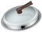 Cabilock Tapa De Olla Universal Para Cocinar Con Mango Aislante Tapa De Olla Pequeña Repuesto Para Utensilios De Cocina Evita Derrames Redonda De Acero Inoxidable.