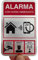 LEIASA | Cartel Videovigilancia - 9x14 cm - Aluminio - Grosor 0.8 mm - Señal Zona Videovigilada - Impresión UV - Cartel de videovigilancia - Videovigilancia homologado 9x14 cm