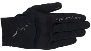 Alpinestars Reef V2 Motorrad Handschuhe, schwarz, S