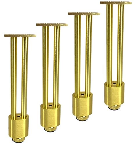 HOMSFOU 4piezas Patas De Soporte Ajustables para Gabinetes Pies Niveladores para Proteger