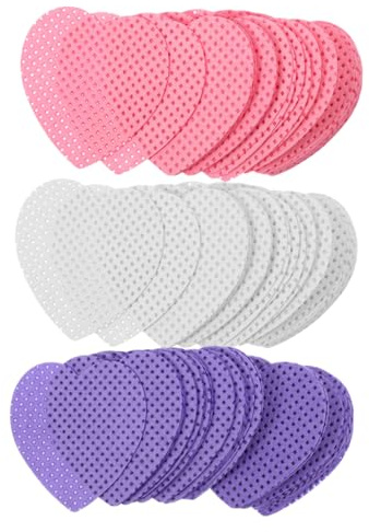 PACKOVE Pads Cotton Nail Polish Remover Pads for Gel Nails Makeup Travel Wipes for