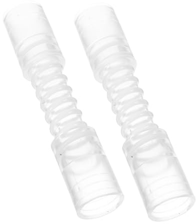 ABOOFAN 2 pièces Raccord de Tuyau de Drainage pour Climatisation avec Tuyau Transparent de Connecteur pour Système Évacuation Eau et Murale | Tuyau Évacuation pour Climatiseur, Raccord Transparent à Installation Rapide, pour Machine à Laver et Climatisation Centrale