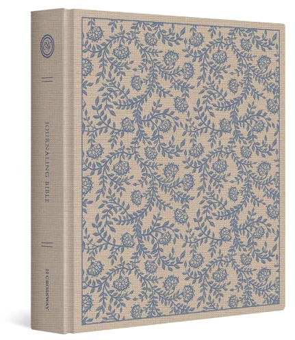 ESV Journaling Bible, Red Letter (Cloth over Board, Flowers Design)