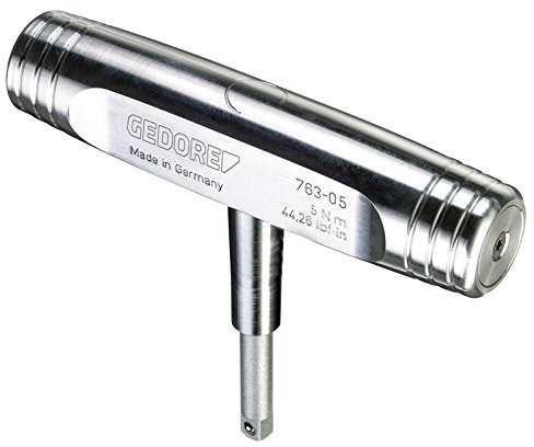 'Gedore Clé dynamométrique DREMOMETER T-FS 1/4 valeur de 5 Nm – 763 – 05