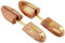 Schlesinger - Premium Schuhspanner aus edlem Zedernholz für Herrenschuhe und Sneaker. Modell König. Größe 41/42. Gold Knauf.