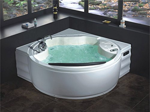 Bagno Italia Vasca Idromassaggio Full optional da 180x180 cm 22 getti luci per cromoterapia l