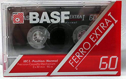 BASF FERRO EXTRA 60 min 1991-1993 OVP Audiokassette