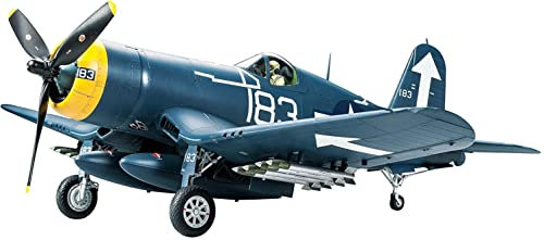 Tamiya TAM60327 1/32 Vought F4U-1D Corsair Plastic Model Airplane Kit, Multicolor