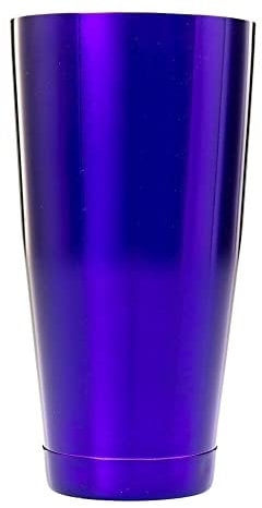Barfly M37084PU Cocktail Tin, 18/8 Stainless Steel, Large 28 oz (828 ml), Purple