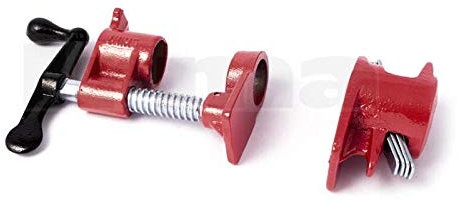 BSD Sargento para Tubo de 3/4” - Abrazadera para Tubos 3/4”, Abrazadera de Carpintero