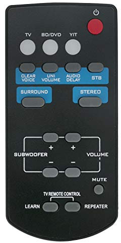 VINABTY FSR60-WY57800 Replaced Remote Control fit for Yamaha YAS-101 YAS-101BL ATS-1010 Soundbar