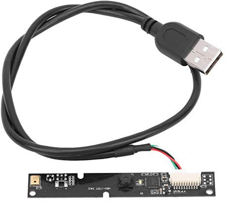 Kuuleyn Kameramodul, HD USB Interface HBV-1707 S4.0,0.3mp High-Definition Objektiv, 60° Weitwinkelobjektiv USB Kameramodul für WinXP/Win7/Win8/Win10/OS X/Linux/Android