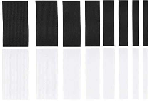 Premium - Gummiband Gummibänder zum Nähen elastisch fest stramm straffer Zug (schwarz, 20mm Breit // 5 Meter)