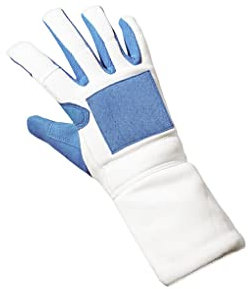 ICDKOYK Fechthandschuh Waschbarer Ersatz Bunte Schutzhandschuhe Erwachsene Kinder Männer Frauen Baumwollfutter Sporttrainingshandschuhe, Recht, XS