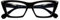 DOOViC Cateye Lesebrille Damen Schwarz Blaulichtfilter Computerbrille mit Stärke 3,5