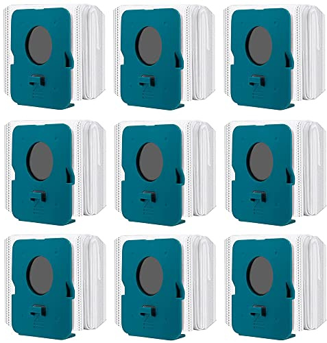 9 Pcs VCA-ADB95 Vacuum Cleaner Filter Bags for SAMSUNG Bespoke Jet Cordless Stick Vacuum Cleaner Dirt Disposal Dust Bag Replacement Accessories Parts
