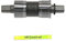 MSZweirad Shimano Fahrrad Innenlager BB-UN300 Vierkant BSA 68/73mm Verschiedene Achslängen inklusive Reflexband (68, 122,5mm)