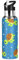 Bouteille d'eau isotherme en acier inoxydable motif tortue de dessin animé mignon pour garçons et filles - Bouteille isotherme avec paille étanche - 600 ml