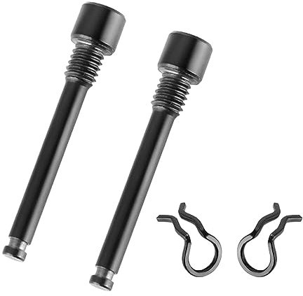 ZORQ Vis de Boulon d'étrier de Frein de vélo | Axes de Broche de plaquette de Frein à Disque pour étrier de Disque - Boulon de Frein à Disque de vélo M4 vis de vélo de Boulon en Alliage Universel