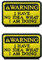 2 PCS Warning:I Have No idea What i am Doing Funny Biker Patch Embroidered Hook and Loop Embroidery Emblem Patch for Clothes,Backpack, Jacket, Jeans,Vest