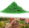 Pianta di Erba Artificiale di Muschio, architetture paesaggistiche per modellismo Ferroviario, Polvere di Erba statica 30 g/Sacchetto,Erba Finta,Erba modellismo(Bellissimo Verde)