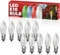 BrightArk E10 Schwibbogen Kerzen, Warmweiß, LED, 0,5W, 1 Stück