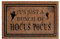 Kouoybt Halloween Door Mat Funny and Spooky Welcome Entrance Door Mat Non-Slip Doormats Letter Print Floor Mats (Brown Style 19, 40cm*60cm)