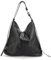 A.S.98 APPLE BORSA in Damenleder NERO Taglia unica