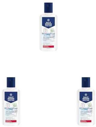 Salthouse Totes Meer Therapie Anti-Haarverlust Shampoo, aktivierendes Coffein für kraftvolles Haar, stärkt Haarwurzeln, 250ml (Packung mit 3)