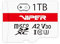 Patriot Memory Viper Gaming Series 1TB Micro SDXC V30 A2 UHS-I U3 4K UHD Speicherkarte PV1TBGM32MCX - Kompatibel mit Nintendo Switch 1/Steam Deck/ASUS ROG Ally/GoPro/Insta360/DJI Kameras und Drohnen