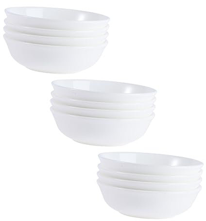 Lurrose 12pcs Bone China Seasoning Dish Multi-Function Ceramic Paint Pallets Convenient Mixing Trays for Watercolor Oil Painting Lightweight Easy to Clean