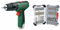 Bosch Akku Bohrschrauber EasyImpact 1200 (Ohne Akku, 12 Volt System, im Karton) + 43x Extra Hard Schrauberbit-Set, 43‑tlg. (197 x 110,5 mm, Professional Zubehör Schraubendreher, Bohrschrauber)
