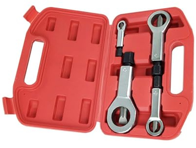 Steel Nut Cracker Tool Functional Size Adjustment Rusts Removal Device Portable Solution for Automotive Technicians Accuracy Cutting Nut Removal Tool