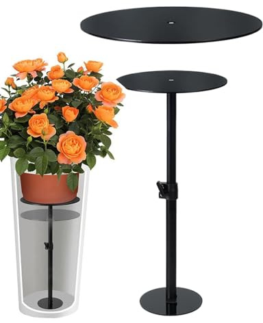 Duvcoywae Plant Risers for Inside Pots - Height Adjustable Planter Insert Lifter,Flower Pot Filler Riser,for Indoor Outdoor Patio Corner Floor Table Windowsill Porch Balcony
