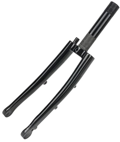 Violiica Carbon Fiber Front Fork For Brompton Folding Bike 74Mm Straight Tube 245G Lightweight For 16 Inch 355 Tires
