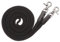 Tough 1 Royal King Deluxe Flachseilzügel, schwarz, 1,9 cm Durchmesser