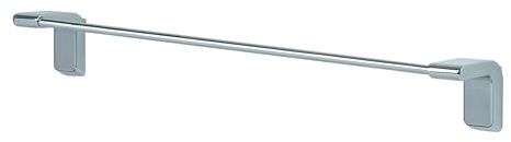 Spirella MAX Light Krug, 60 x 6,5 cm, verchromtes Metall, Grau