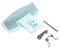 Genuine INDESIT IWDE126 IWDE12 IWME126 Washing Machine White Door Handle Kit