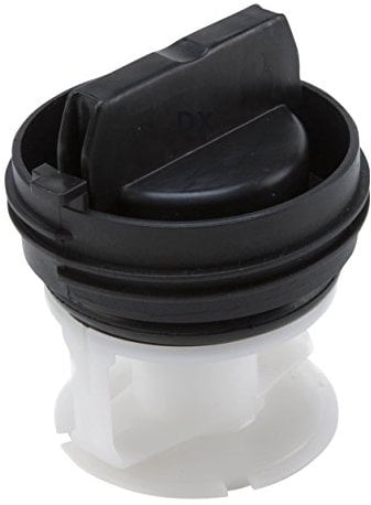 REPORSHOP - 614351 Bouchon de pompe filtre à peluches pour machine à laver Bosch Siemens