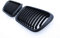 Kühler- Sport- Front- Rippen- Grill Schwarz Matt Eintragungsfrei Set Passend für E36 Facelift 96-99