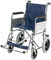 Days Transit Wheelchair, 45cm (18), Chrome Plated Steel Frame, Detachable Armrests & Detachable Swing Away Footrests, Wipe Clean Seat, Non- Folding Back for Transport, VAT relief Eligible in the UK