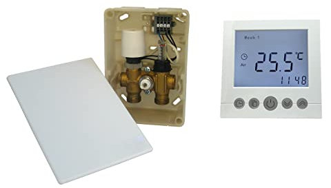 HoWaTech E-Regelbox Digital | elektrische Temperaturbegrenzung für Warmwasser Fußbodenheizung