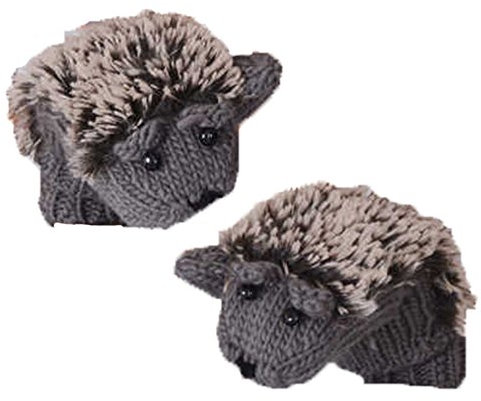 Outstanding® Nette Frauen-Mädchen-Karikatur-Handschuh-gestrickte Igel-Handschuhe Winter-warme Handschuhe