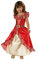 Rubie's 3630039 - Elena Deluxe, Action Dress Ups und Zubehör, S,Rot