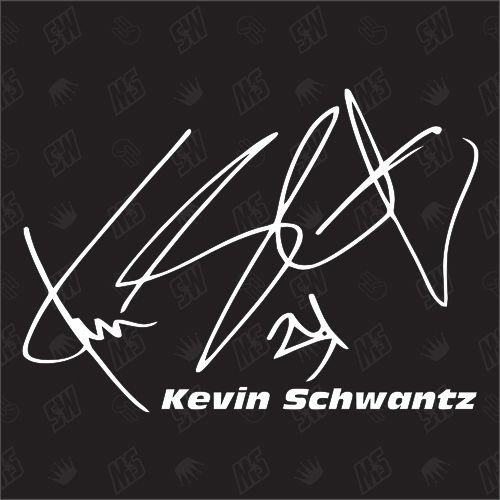 speedwerk-motorwear Kevin Schwantz Autogramm - Moto GP Sticker, Aufkleber, Autoaufkleber, Unterschrift