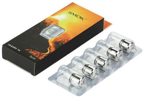 T6 Core Resistencia para Smok Tfv8 Baby (5 unidades) Head Coil