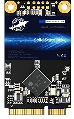 SSD mSATA 16GB Dogfish Internal Solid State Drive High Performance Hard Drive for Desktop Laptop SATA III 6Gb/s Includes SSD 32GB 60GB 64GB 120GB 128GB 240GB 250GB 480GB 500GB (16GB, Msata)