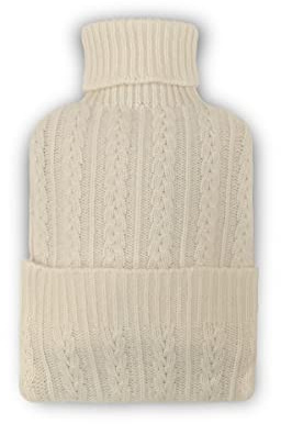Kaschmir Wärmflasche, White