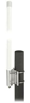 Delock 5G LTE Antenne N Buchse -2,14 - 2,93 dBi 33,5 cm starr Wand- und Mastmontage omnidirektional outdoor weiß
